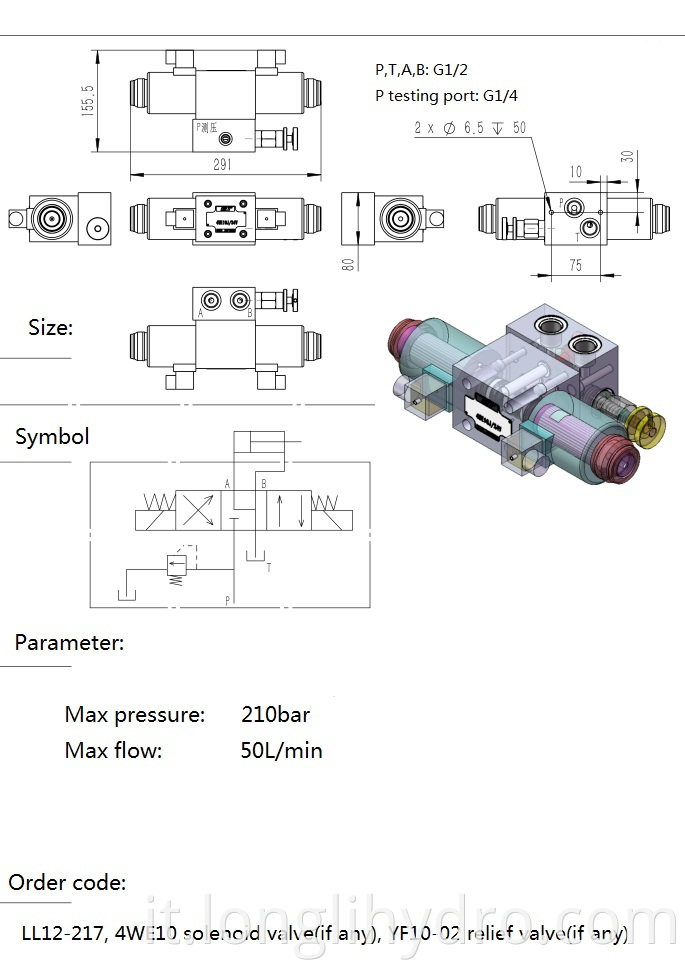 Custom Hydraulic Valve Manifold Block 